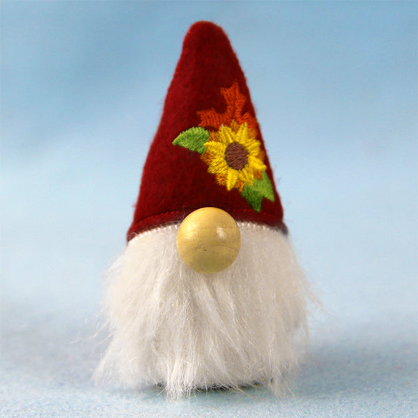 Fall Garden Gnome Stuffie (In-the-Hoop)