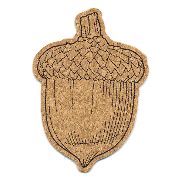 Autumn Acorn Coaster (In-the-Hoop)