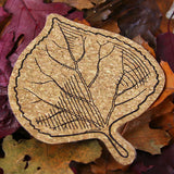 Autumn Aspen Leaf Coaster (In-the-Hoop)