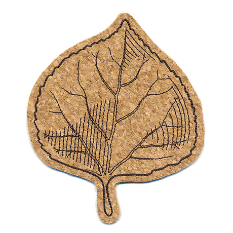 Autumn Aspen Leaf Coaster (In-the-Hoop)