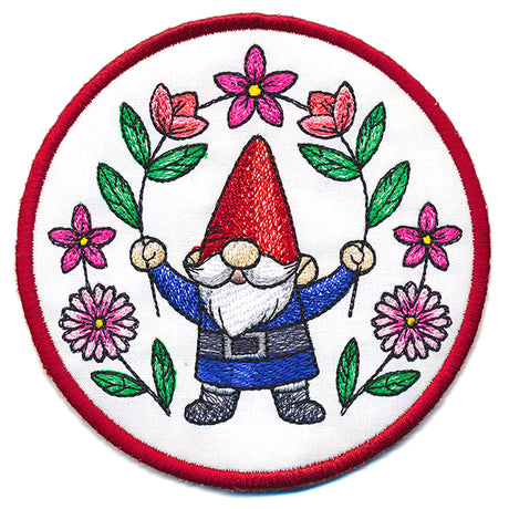 Garden Gnome Trivet (In-the-Hoop)