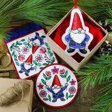 Garden Gnome Ornament (In-the-Hoop)