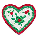 Christmas Charm Heart Ornament (In-the-Hoop)