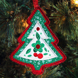 Christmas Charm Tree Ornament (In-the-Hoop)