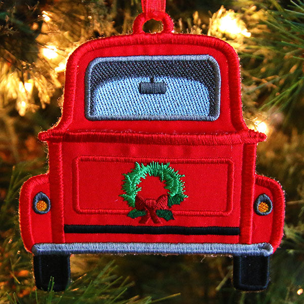 Retro Truck Gift Card Holder (In-the-Hoop)