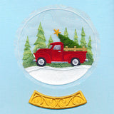 Retro Truck Snowglobe (Organza)