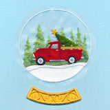 Retro Truck Snowglobe (Organza)