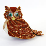 Owl Stuffie in 3D (In-the-Hoop)