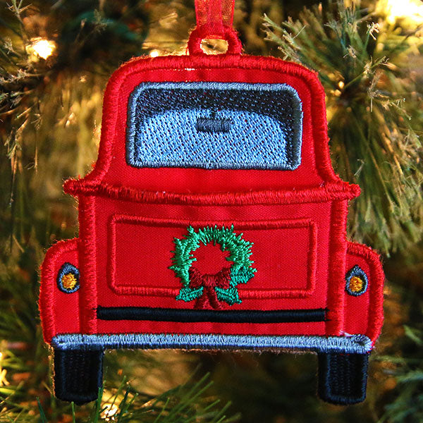Retro Truck Gift Card Holder (In-the-Hoop)
