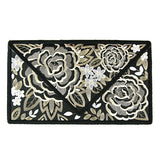 Elegant Floral Envelope Clutch (In-the-Hoop)