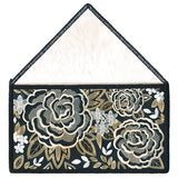 Elegant Floral Envelope Clutch (In-the-Hoop)