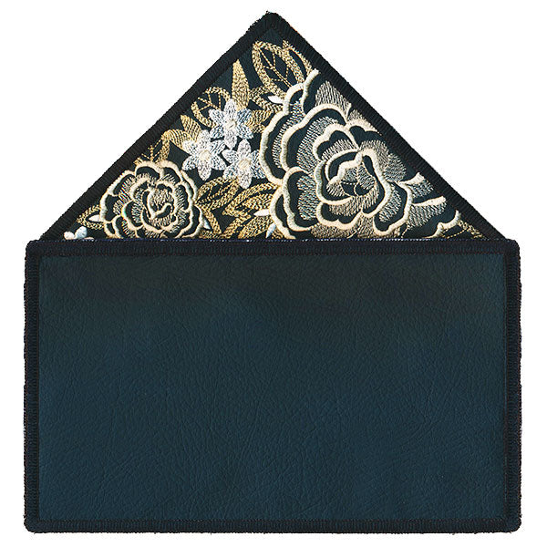 Elegant Floral Envelope Clutch (In-the-Hoop)