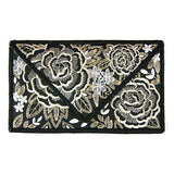 Elegant Floral Envelope Clutch (In-the-Hoop)