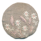 Delicate Wildflower Lined Coin Purse (In-the-Hoop)