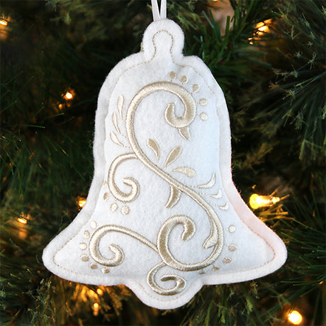 Filigree Ornaments - Bell (Puff Foam) (In-the-Hoop)