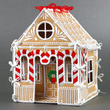 Sweet Gingerbread House in 3D (In-the-Hoop)
