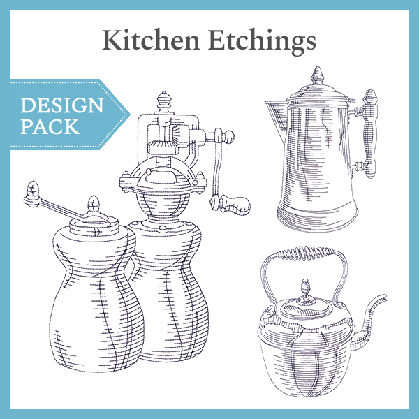 A Kitchen Etchings Design Pack