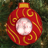 Christmas Ornament Candy Holder (In-the-Hoop)