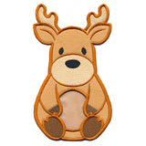 Christmas Reindeer Candy Holder (In-the-Hoop)