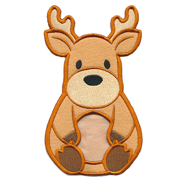 Christmas Reindeer Candy Holder (In-the-Hoop)