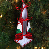 Santa Trivet Ornament (In-the-Hoop)