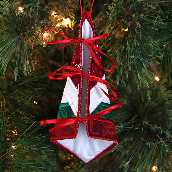 Santa Trivet Ornament (In-the-Hoop)