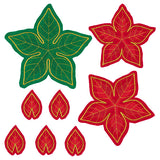 Freestanding Fabric Poinsettia (In-the-Hoop)