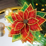Freestanding Fabric Poinsettia (In-the-Hoop)
