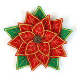 Freestanding Fabric Poinsettia (In-the-Hoop)