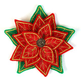 Freestanding Fabric Poinsettia (In-the-Hoop)