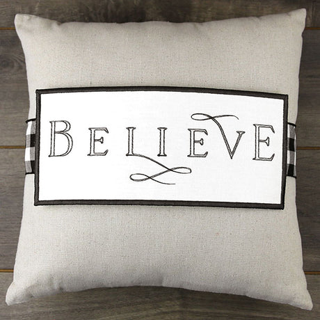 Believe Pillow Wrap (In-the-Hoop)
