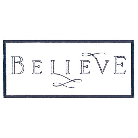Believe Pillow Wrap (In-the-Hoop)