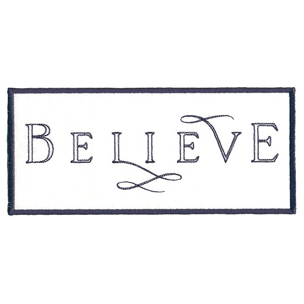 Believe Pillow Wrap (In-the-Hoop)