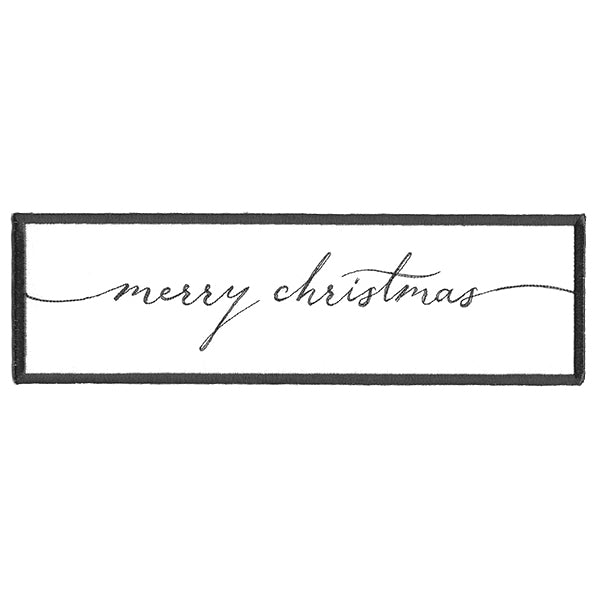 Merry Christmas Pillow Wrap (In-the-Hoop)