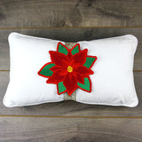 Poinsettia Pillow Wrap (In-the-Hoop)