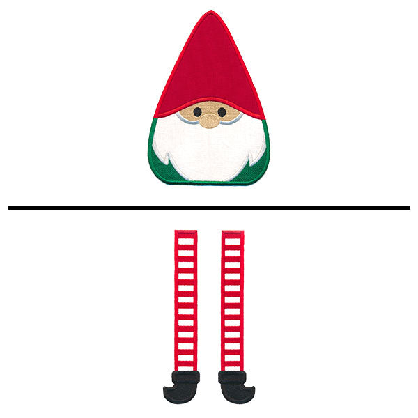 Sweet Gnome Towel Topper (In-the-Hoop)