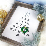 Christmas Tree Advent Calendar