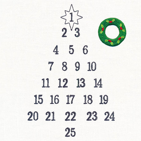 Christmas Tree Advent Calendar
