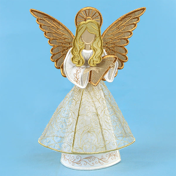 Elegant Angel in 3D (In-the-Hoop)