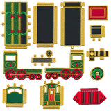 Christmas Train Engine in 3D (In-the-Hoop)