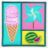 Summer Favorites Trivet (In-the-Hoop)