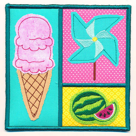 Summer Favorites Trivet (In-the-Hoop)