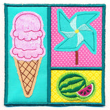 Summer Favorites Trivet (In-the-Hoop)