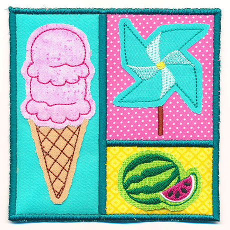 Summer Favorites Trivet (In-the-Hoop)