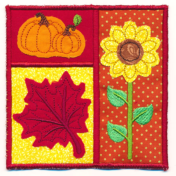 Autumn Favorites Trivet (In-the-Hoop)