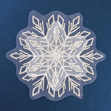 Glistening Snowflake (Organza)