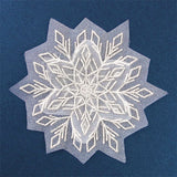 Glistening Snowflake (Organza)
