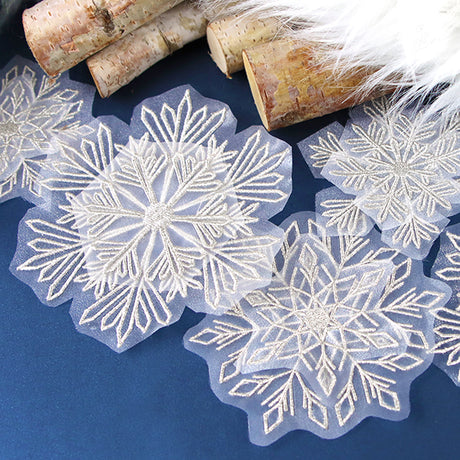 Sparkling Snowflake (Organza)