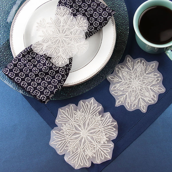 Sparkling Snowflake (Organza)