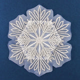 Glittering Snowflake (Organza)